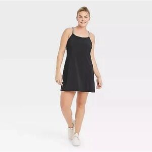 Women's Flex Strappy Active Dress - All In Motion Black XL